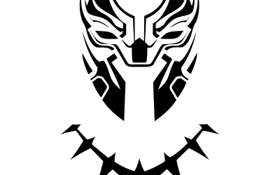 Première Illustration Black Panther ( 2 version )