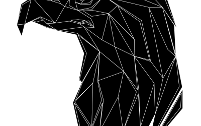 Première Illustration Tête d&rsquo;Aigle ( 2 version )