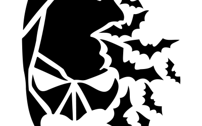 Première Illustration Tête Batman ( 2 version )