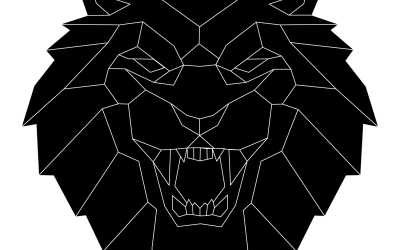 Première Illustration Tête de Lion ( 2 version )