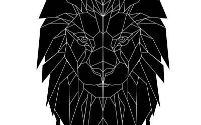 Deuxième Illustration Tête de Lion ( 2 version )