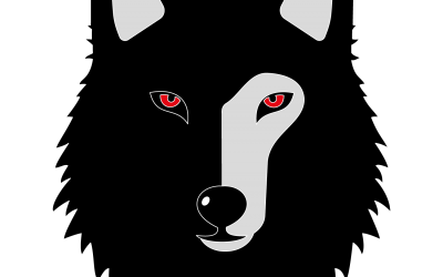Cinquième Illustration Loup ( 2 version )
