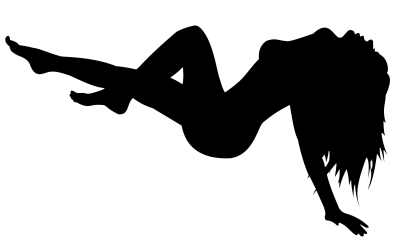 Première Illustration Silhouette Femme ( 2 version )