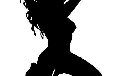 Deuxième Illustration Silhouette Femme ( 2 version )